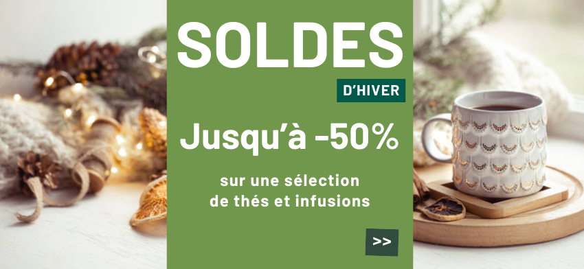 Soldes th&eacute; Vert-tiges
